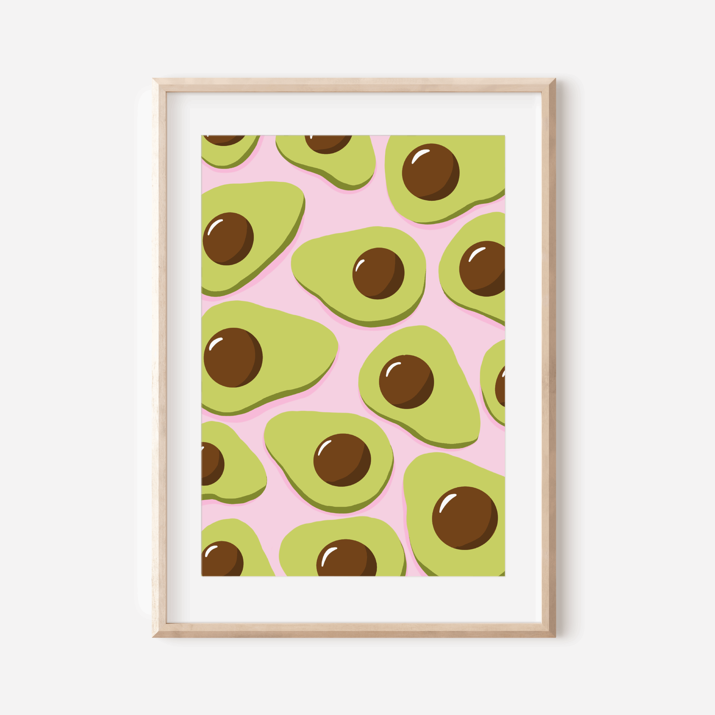 Avocado Print - Other Colours Available Posters, Prints, & Visual Artwork Pretty Average