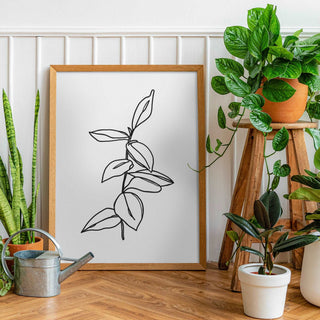 Branch Line Drawing Print Posters, Prints, & Visual Artwork Pretty Average