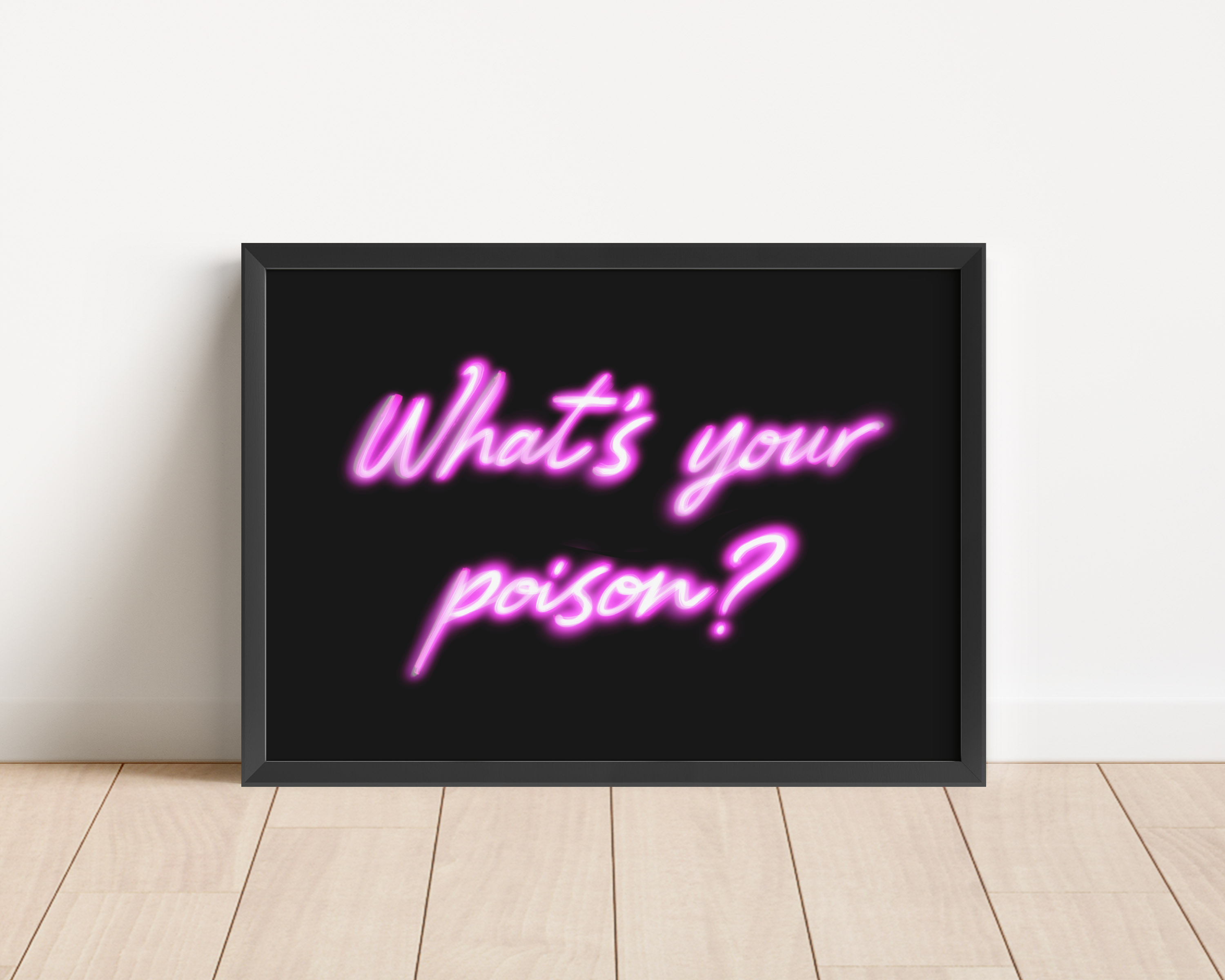 What's Your Poison? Print Posters, Prints, & Visual Artwork Pretty Average   