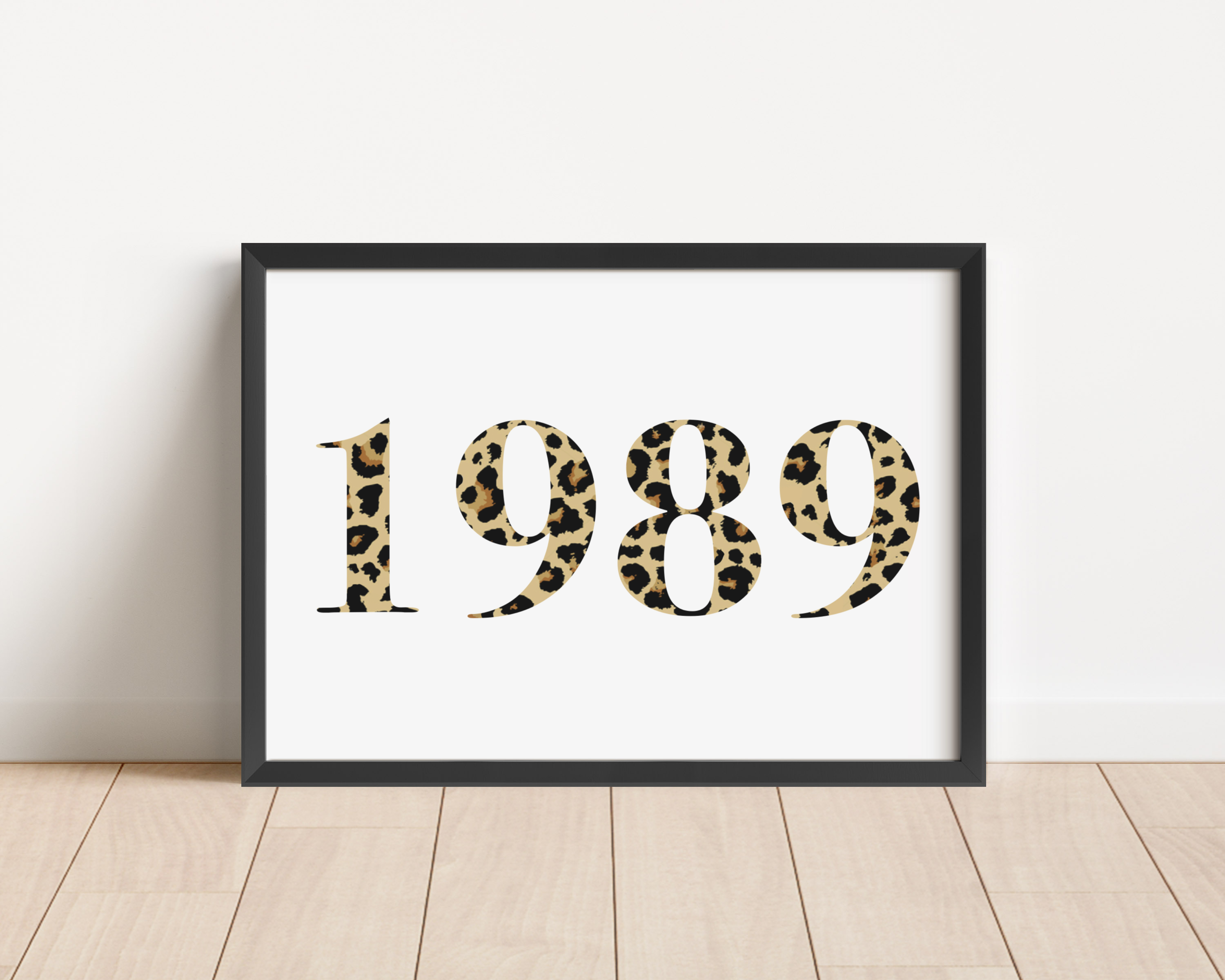 Year Print - Leopard Print Posters, Prints, & Visual Artwork Pretty Average   