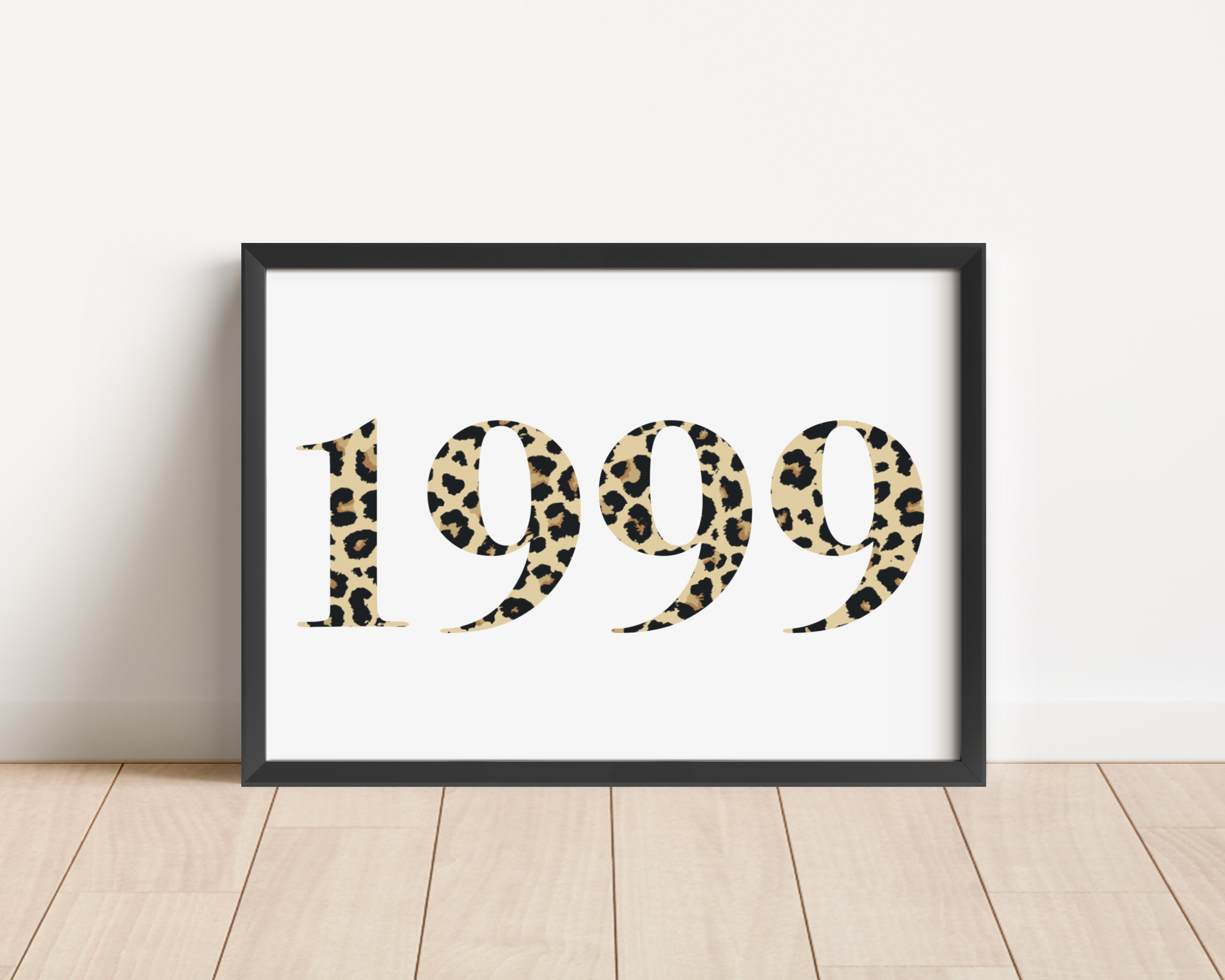 Year Print - Leopard Print Posters, Prints, & Visual Artwork Pretty Average   