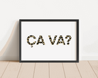 Ca va? Print Posters, Prints, & Visual Artwork Pretty Average   