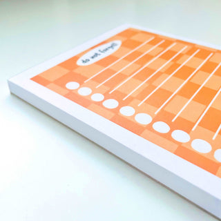 Do Not Forget! Notepad / To-Do List Pretty Average Prints