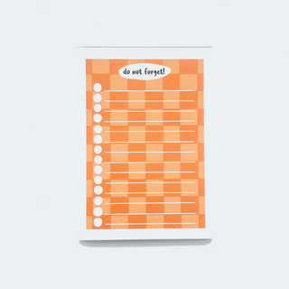 Do Not Forget! Notepad / To-Do List Pretty Average Prints