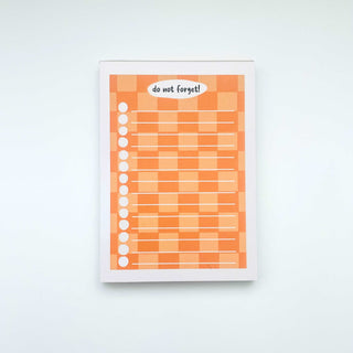 Do Not Forget! Notepad / To-Do List Pretty Average Prints