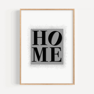 Home Print - Grey Posters, Prints, & Visual Artwork Pretty Average