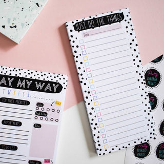 Just Do The Things! Notepad / To-Do List Pretty Average Prints