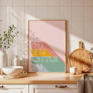 Put The Kettle On Print Posters, Prints, & Visual Artwork Pretty Average