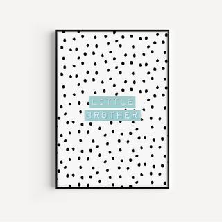 Little Brother / Big Brother Print Posters, Prints, & Visual Artwork Pretty Average 4x6" Little Brother Portrait