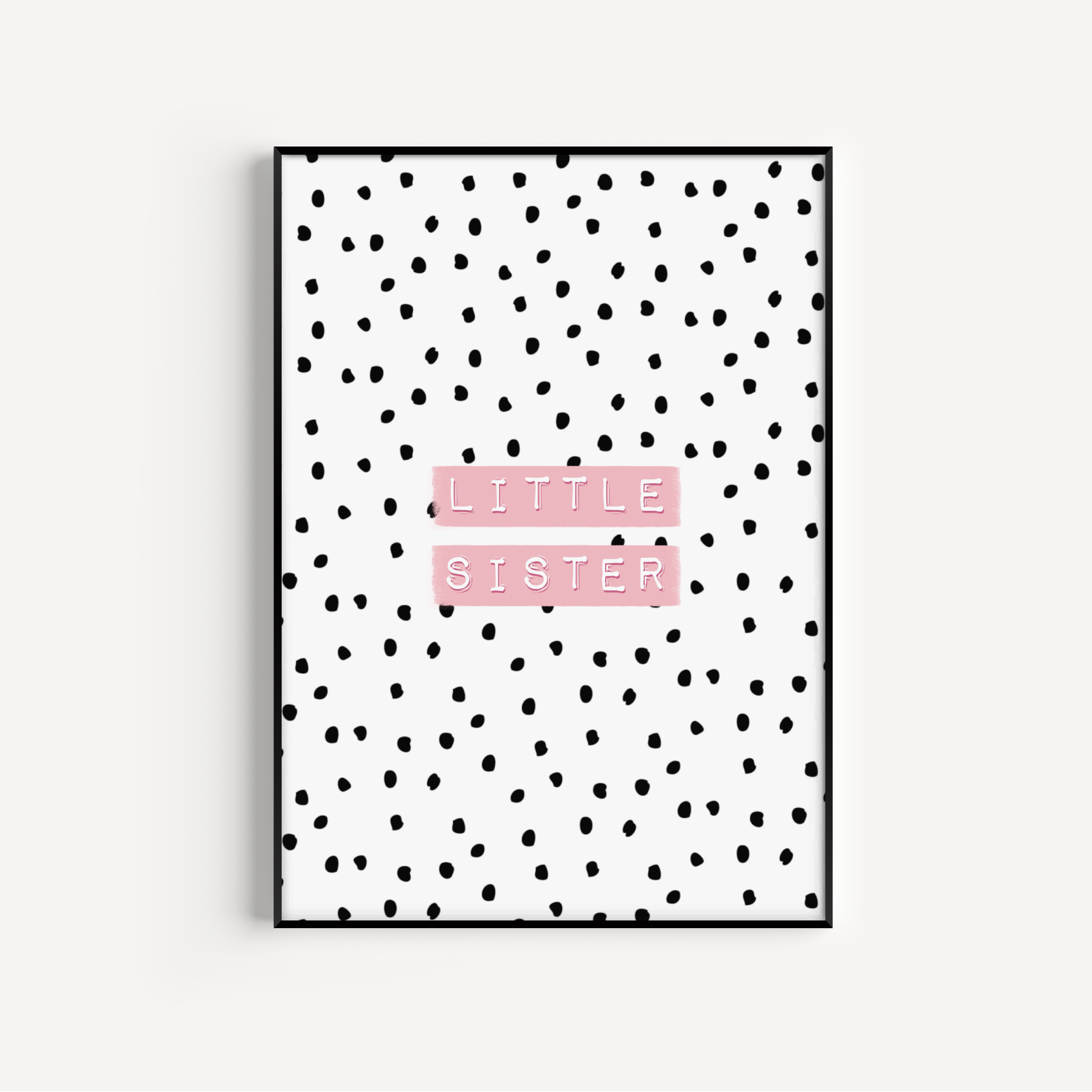 Little Sister / Big Sister Print Posters, Prints, & Visual Artwork Pretty Average 4x6" Little Sister Portrait