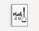 Mash It Up Print Posters, Prints, & Visual Artwork Pretty Average   