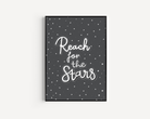 Reach for the Stars Print Posters, Prints, & Visual Artwork Pretty Average   