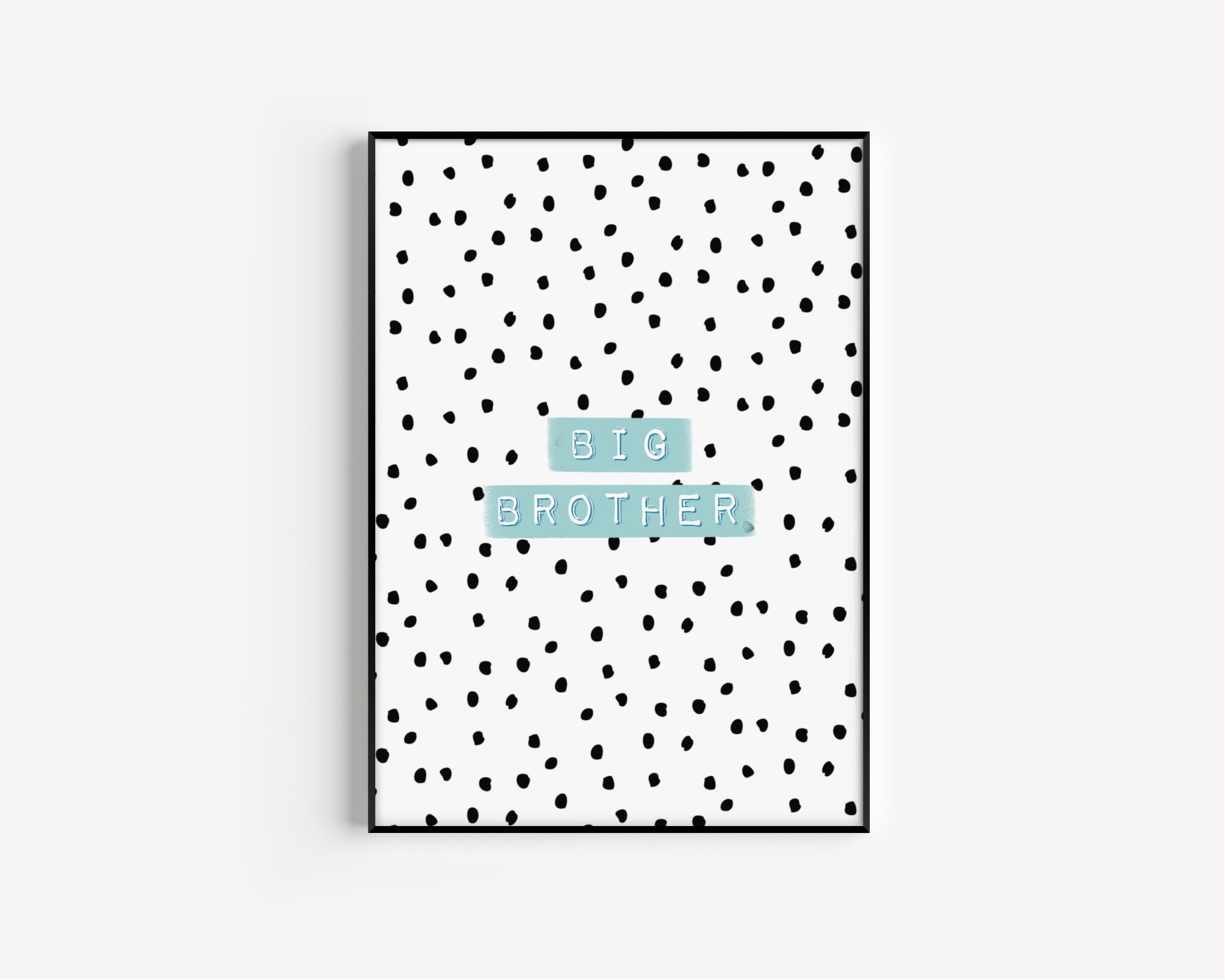 Little Brother / Big Brother Print Posters, Prints, & Visual Artwork Pretty Average 4x6 Big Brother Portrait