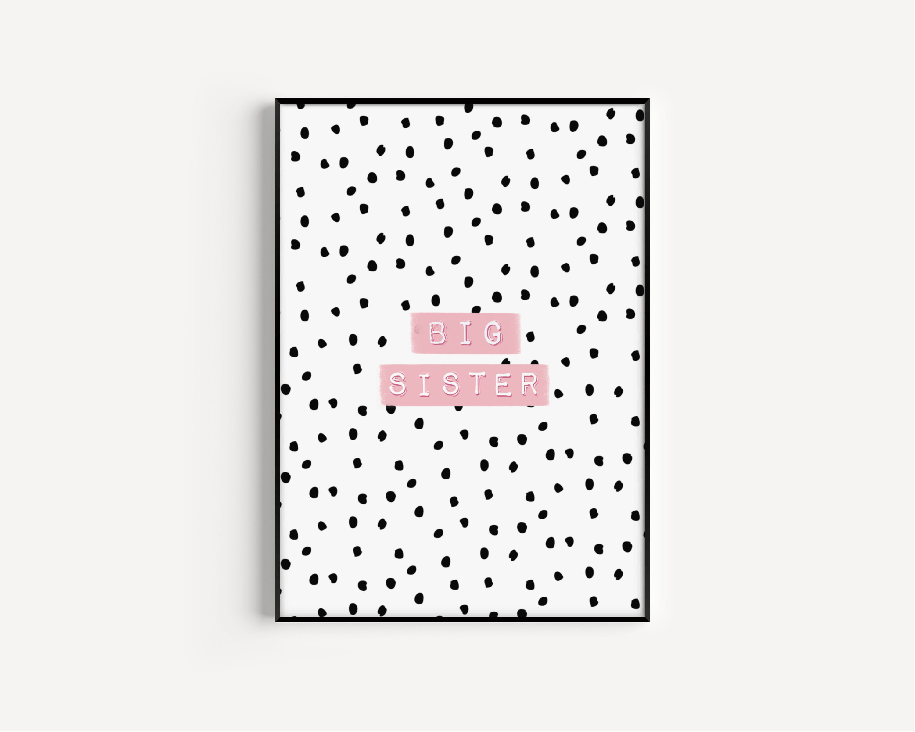 Little Sister / Big Sister Print Posters, Prints, & Visual Artwork Pretty Average 4x6 Big Sister Portrait