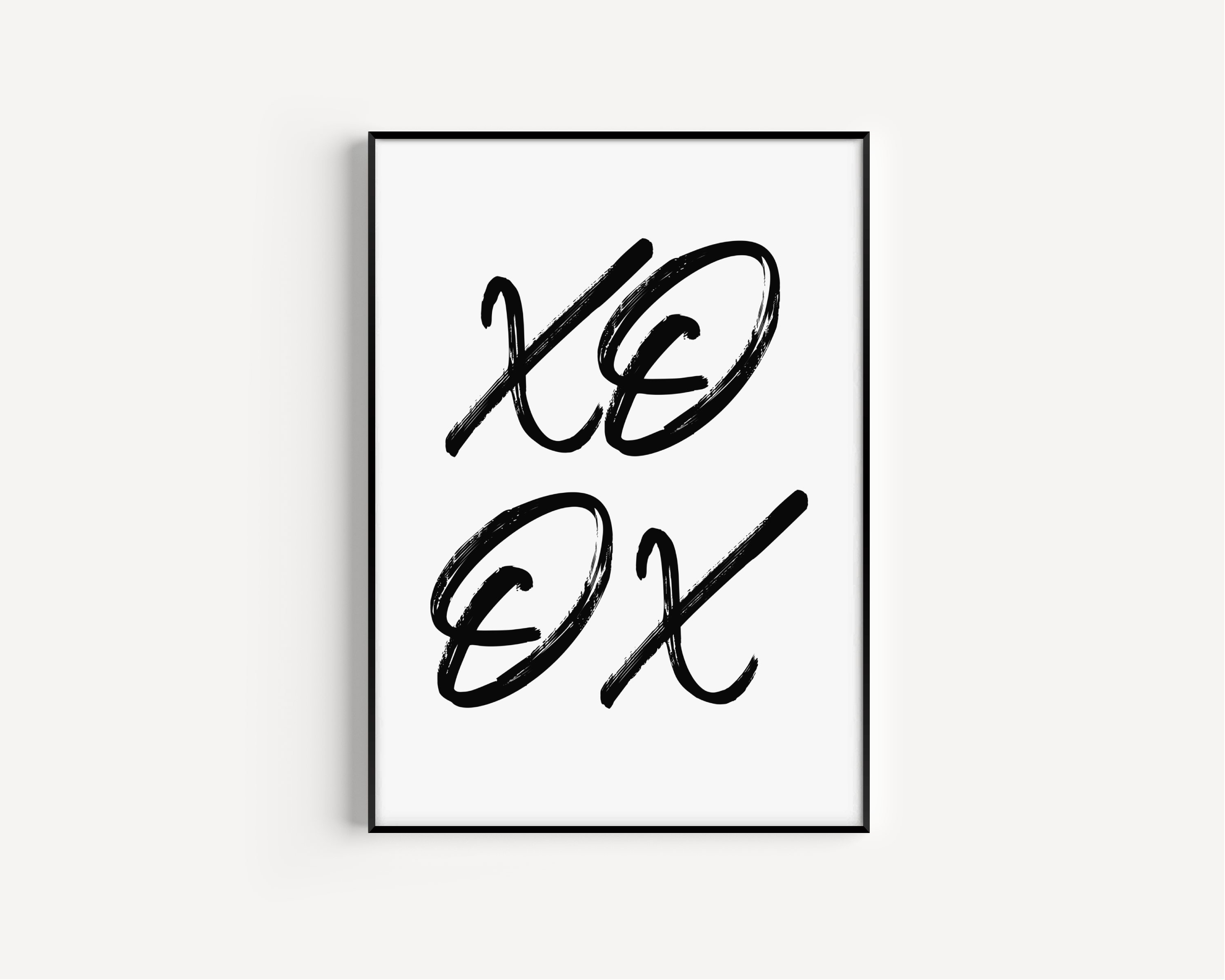 XOXO Print Posters, Prints, & Visual Artwork Pretty Average   