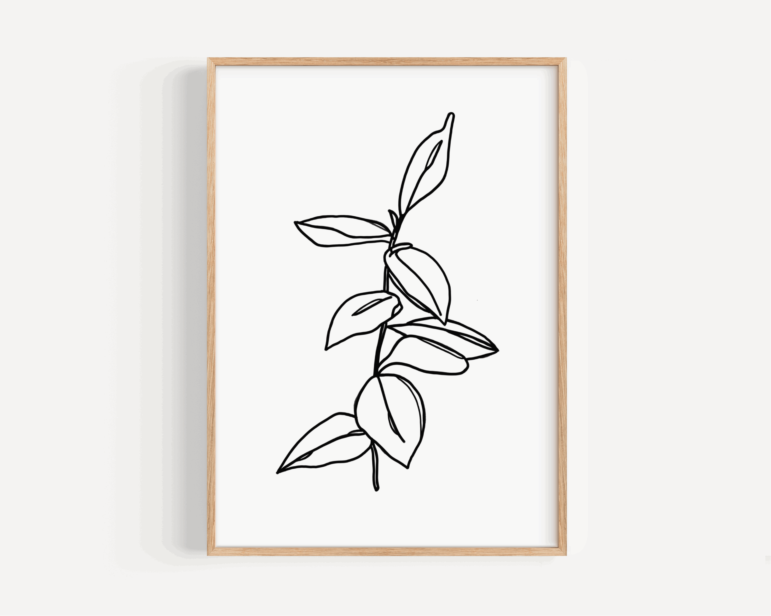 Branch Line Drawing Print Posters, Prints, & Visual Artwork Pretty Average   