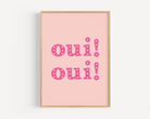 Oui Oui Print  Pretty Average   