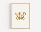 Wild One Print Posters, Prints, & Visual Artwork Pretty Average   