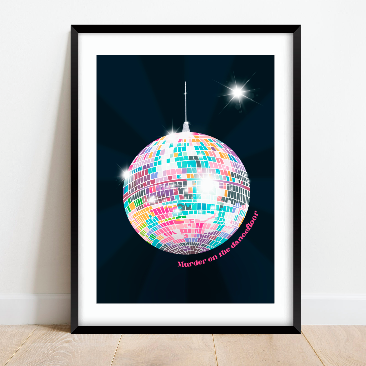 Murder on the Dancefloor Print Posters, Prints, & Visual Artwork Pretty Average