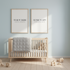 You Are My Sunshine, You Make Me Happy When Skies Are Grey - Two Print Bundle Posters, Prints, & Visual Artwork Pretty Average