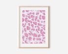 Abstract Leopard Pattern Print Posters, Prints, & Visual Artwork Pretty Average 4x6 Pink 