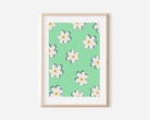 Daisies Print - Other Colours Available Posters, Prints, & Visual Artwork Pretty Average   