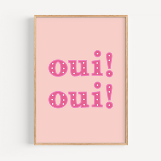 Oui Oui Print Pretty Average