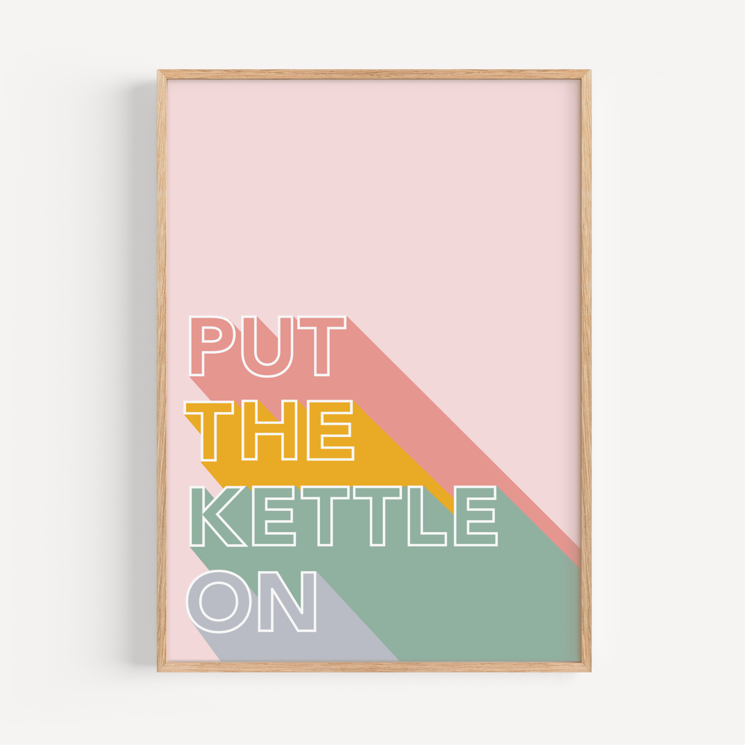 Put The Kettle On Print Posters, Prints, & Visual Artwork Pretty Average