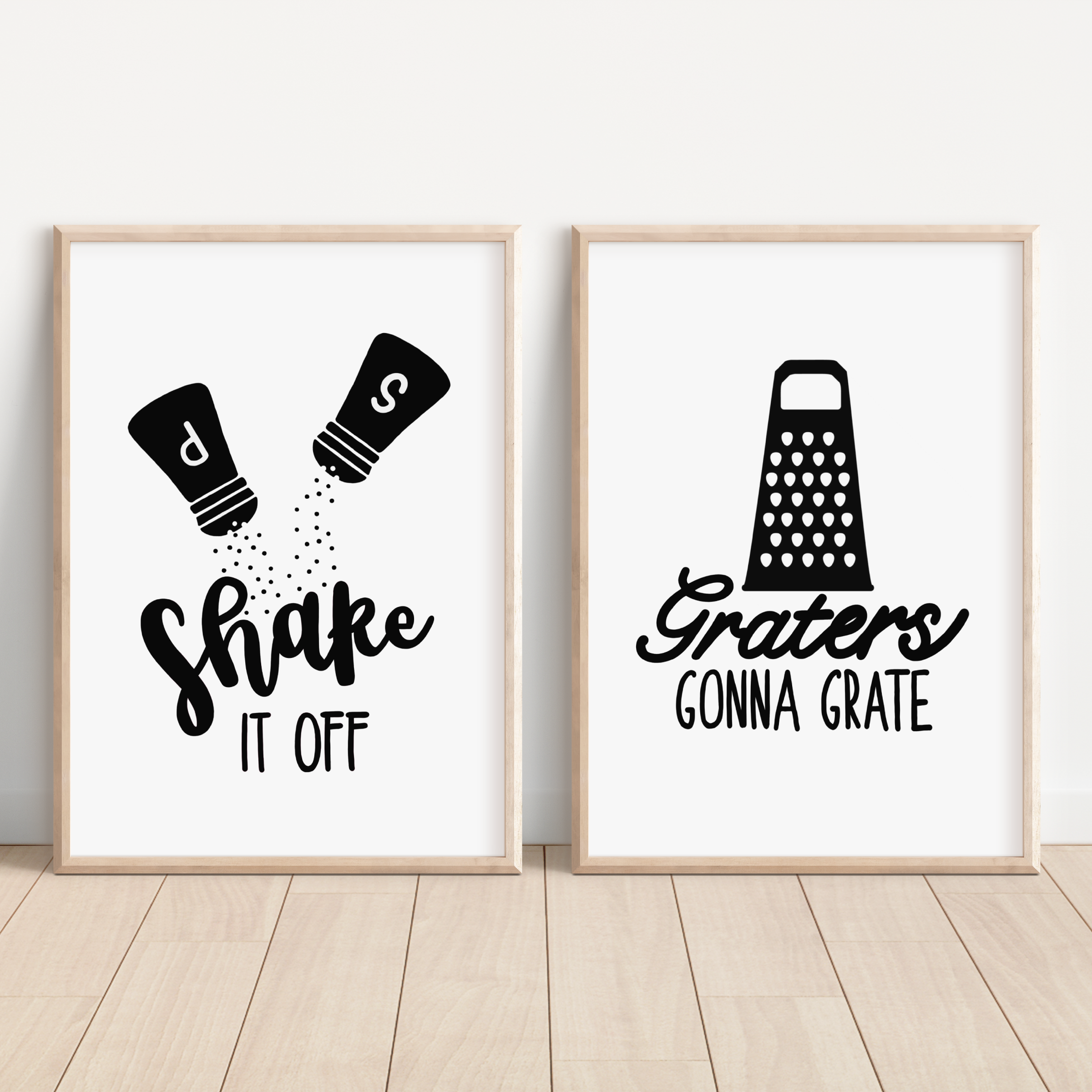 Shake It Off x Graters Gonna Grate - Two Print Bundle Posters, Prints, & Visual Artwork Pretty Average
