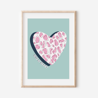 Wild at Heart Print Posters, Prints, & Visual Artwork Pretty Average