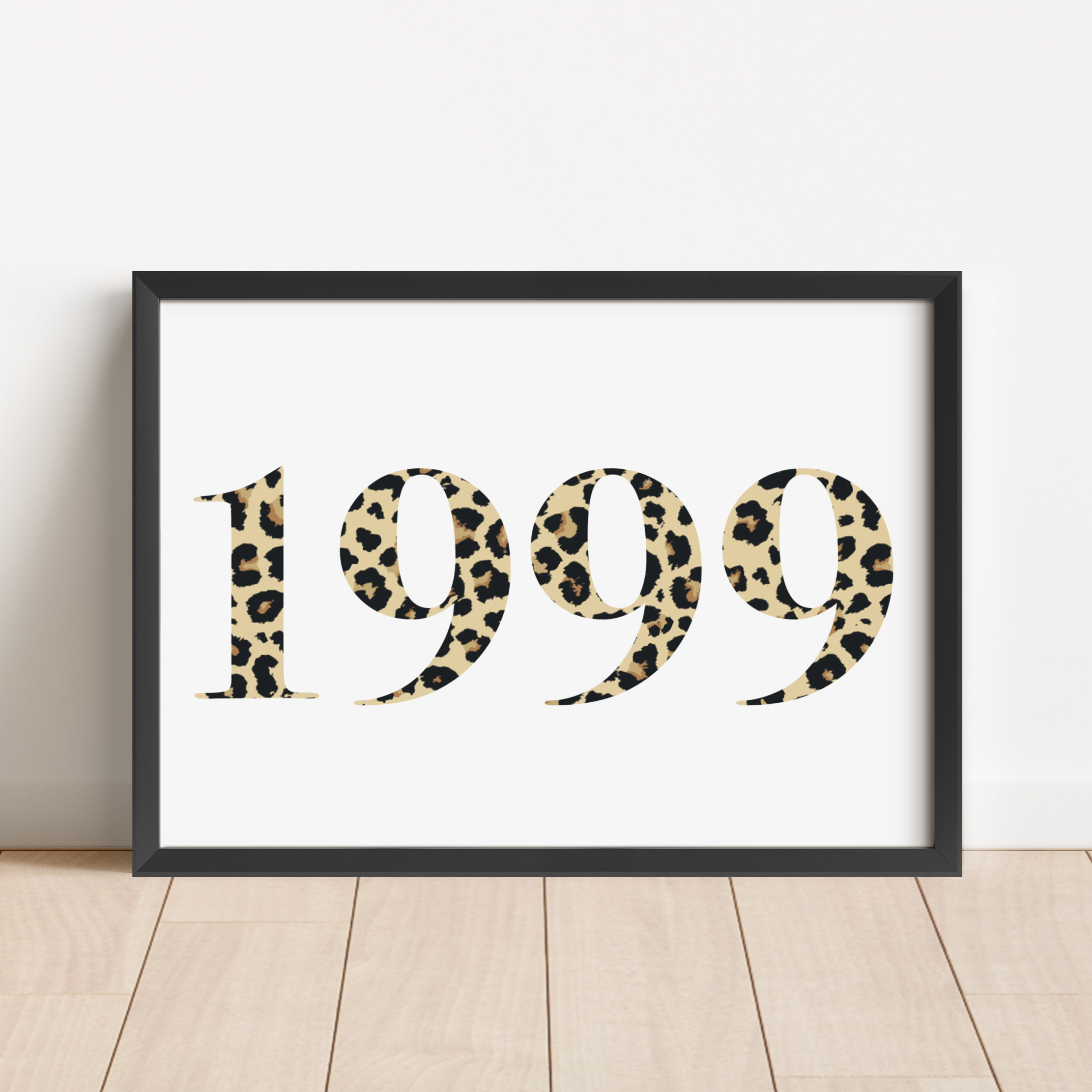 Year Print - Leopard Print Posters, Prints, & Visual Artwork Pretty Average