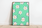 Daisies Print - Other Colours Available Posters, Prints, & Visual Artwork Pretty Average   