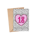 18th Birthday Card | A6 Greeting Card  Pretty Average   