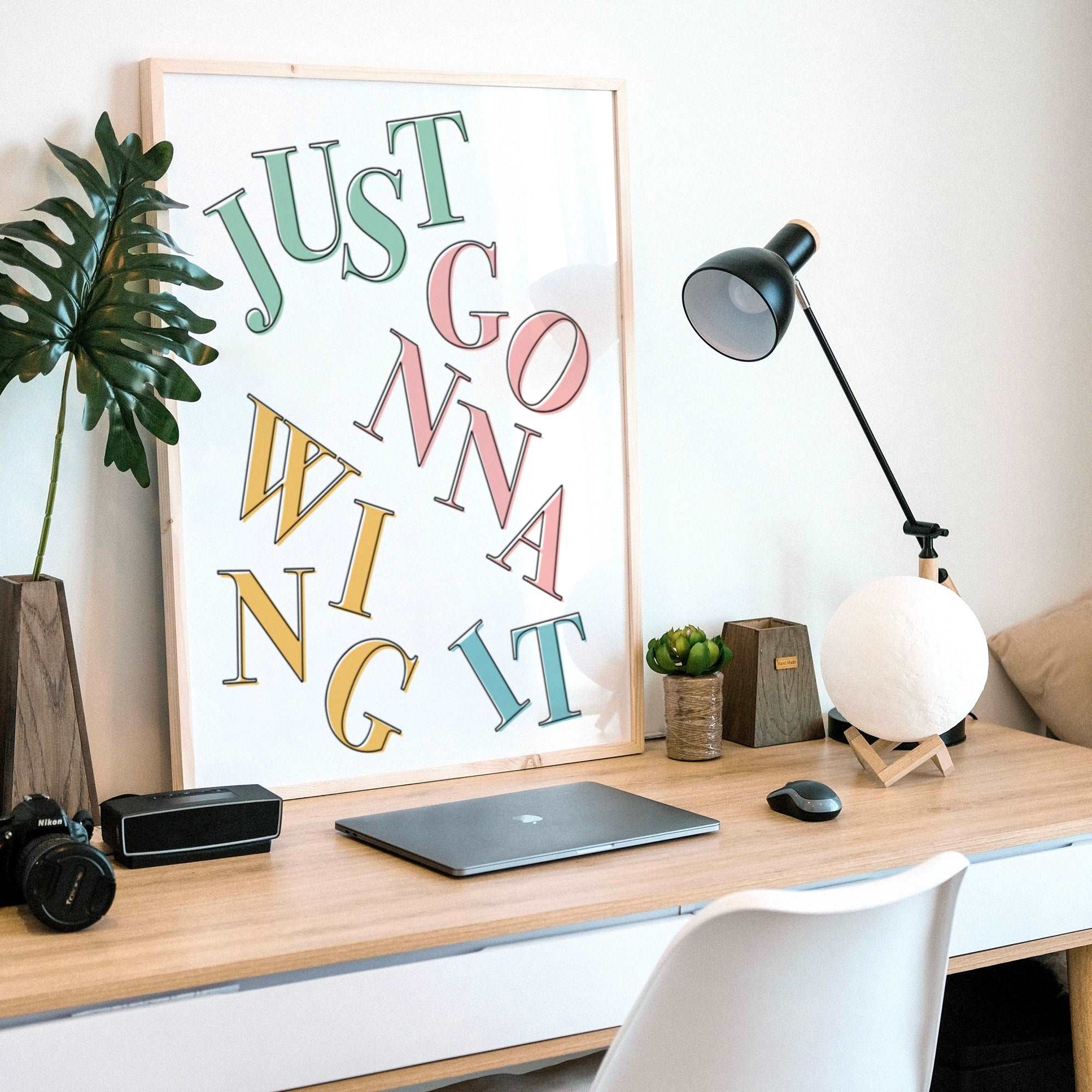 Just Gonna Wing It Print Posters, Prints, & Visual Artwork Pretty Average   