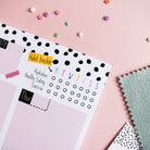 A4 Weekly Planner Notepad. My Week My Way.  Pretty Average Prints   