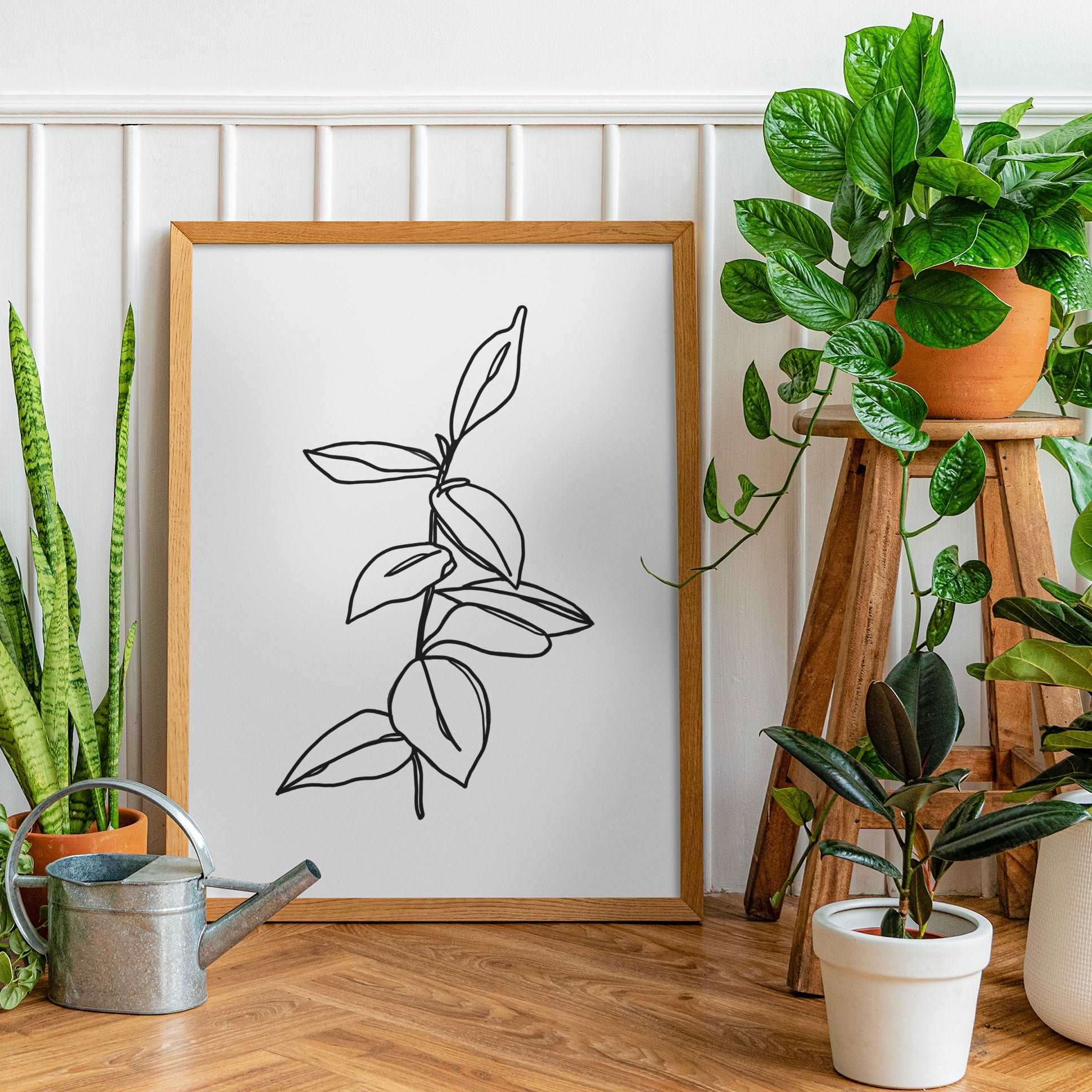 Branch Line Drawing Print Posters, Prints, & Visual Artwork Pretty Average   