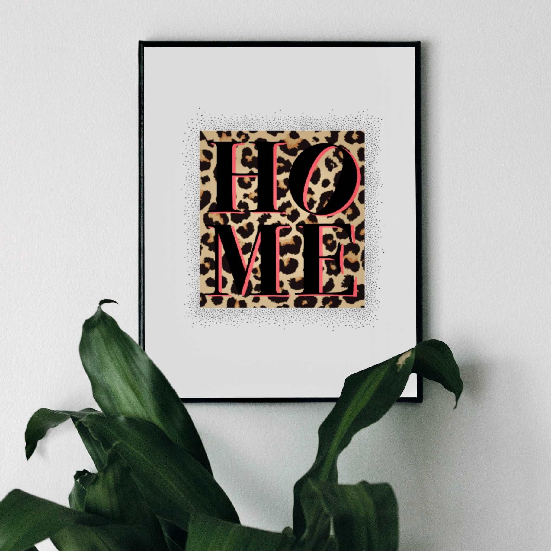 Home Print - Leopard Posters, Prints, & Visual Artwork Pretty Average   