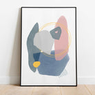 Abstract Shapes Print- Hazy Dreams Posters, Prints, & Visual Artwork Pretty Average   