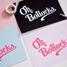 Oh Bollocks Print - Other Colours Available Posters, Prints, & Visual Artwork Pretty Average   