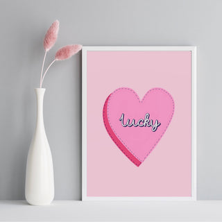 Lucky Print Posters, Prints, & Visual Artwork Pretty Average