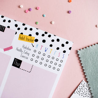 My Way Planner BUNDLE - A5 Daily Planner and A4 Weekly Planner Stationery Pretty Average Prints