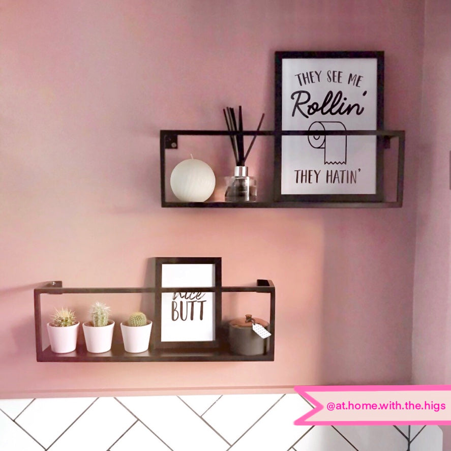 They See Me Rollin’ Print - Bathroom Posters, Prints, & Visual Artwork Pretty Average