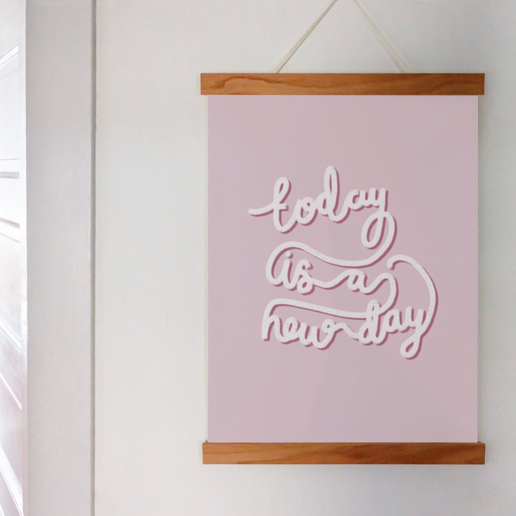 Today Is A New Day Print Posters, Prints, & Visual Artwork Pretty Average