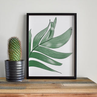 Tropical Leaf Print no.3 Posters, Prints, & Visual Artwork Pretty Average