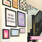 Live Forever Print Posters, Prints, & Visual Artwork Pretty Average   