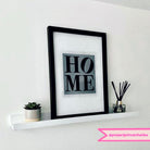 Home Print - Grey Posters, Prints, & Visual Artwork Pretty Average   