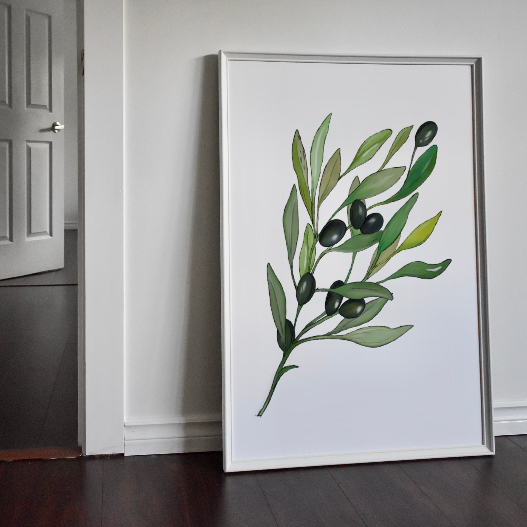 Olive Branch Print Posters, Prints, & Visual Artwork Pretty Average   