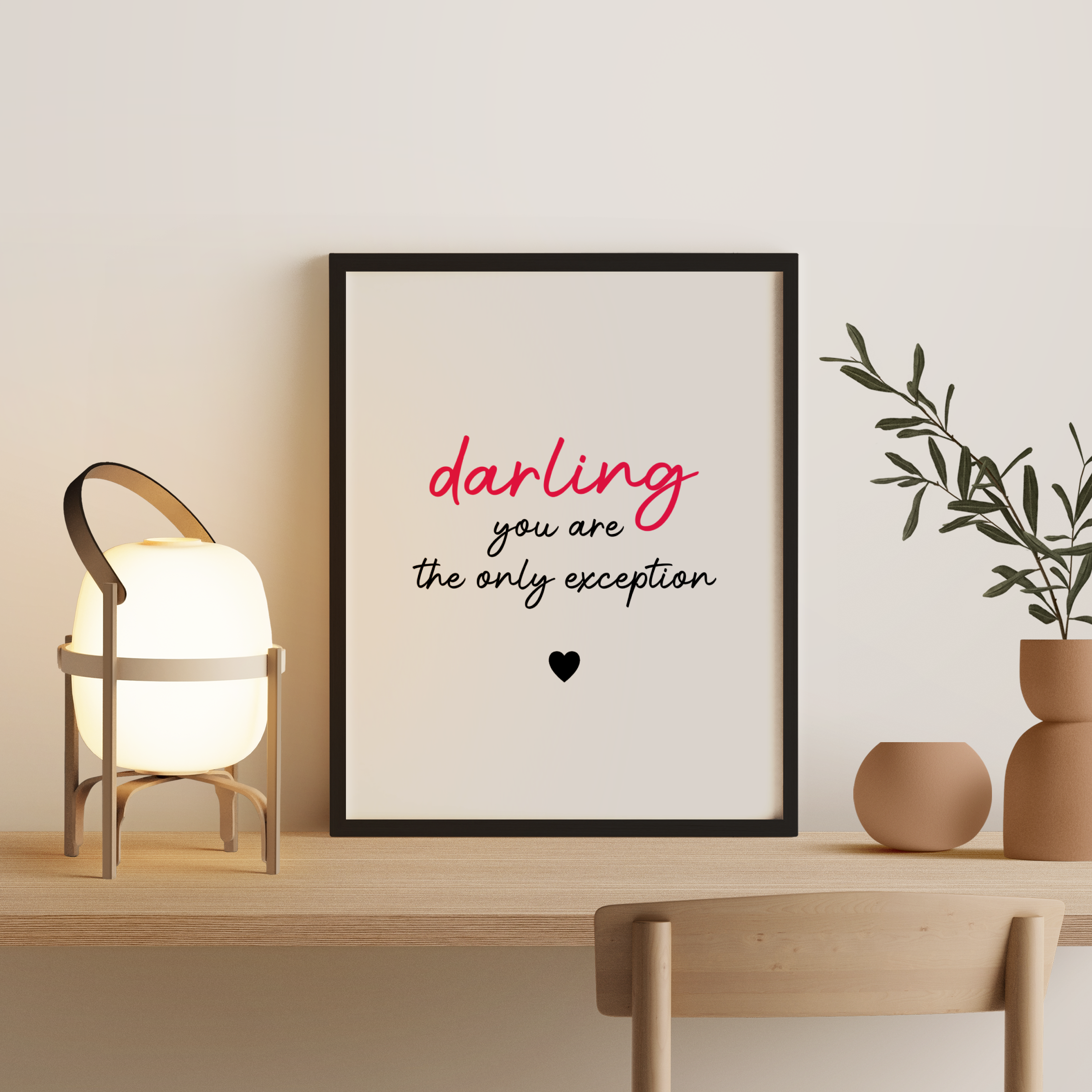 You are the only exception print Posters, Prints, & Visual Artwork Pretty Average   