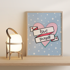 Love Yourself Print Posters, Prints, & Visual Artwork Pretty Average   