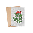 Merry Christmas (Mistletoe) | A6 Greeting Card  Pretty Average   